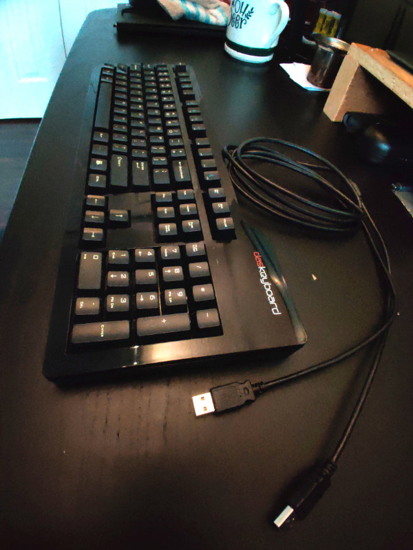 Das Keyboard Model S Professional - MX Cherry Brown in Mice, Keyboards & Webcams in Kitchener / Waterloo - Image 2