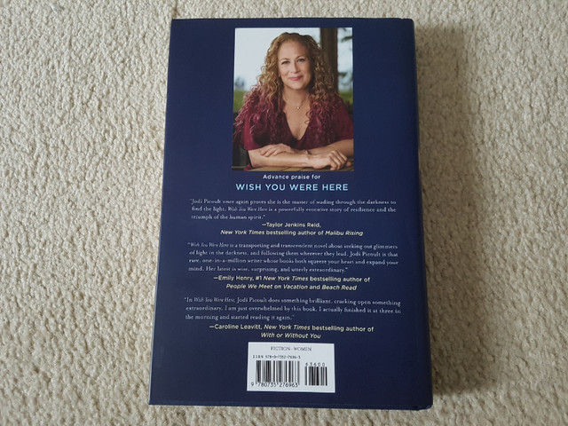 WISH YOU WERE HERE (Hard Cover) - JODI PICOULT in Fiction in Markham / York Region - Image 2