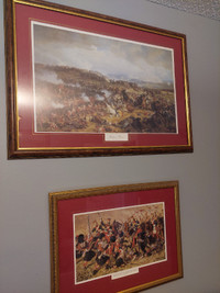 Framed Military Prints