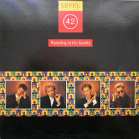 LP by Level 42 titled "Running in the family"