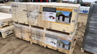 SDLANCH Triple Garage Shed 42'x30', View more