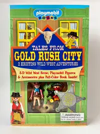Playmobil Books TALES FROM GOLD RUSH CITY New