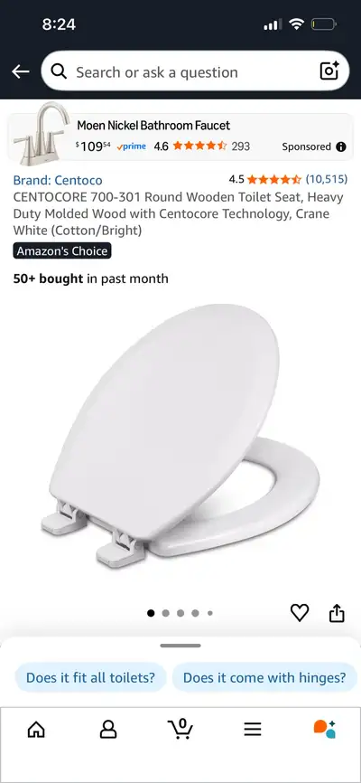 Centocore Toilet Seat, View more
