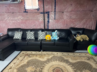 Leather sectional sofa for sale