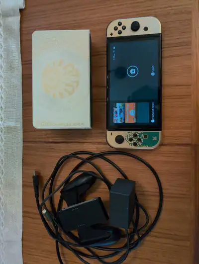 limited edition Zelda Nintendo switch, View more