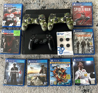 Ps4 pro 1tb +++ games and controllers