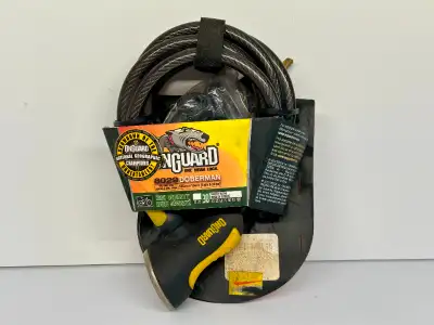 $20. Onguard Doberman 8029 Keyed Cable Lock. NEW, never used $15. Kryptonite 4ft Kryptoflex Cable SO...