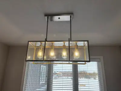 4 light pendant, View more