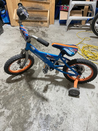 Kids Bike, 14-in Dia wheels, Blue