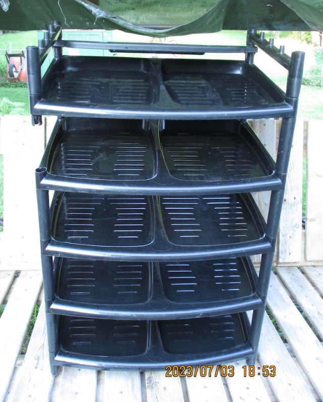 Plastic Shoe Rack in Storage & Organization in Kingston