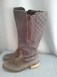 Timberland Apley Leather Knee High Boots Waterproof