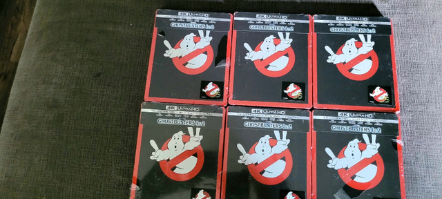 Ghostbusters 1 and 2 4k steelbook new and Sealed in CDs, DVDs & Blu-ray in Kitchener / Waterloo