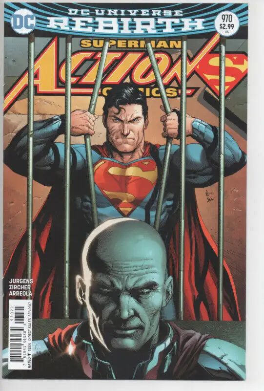 ACTION COMICS #970 GARY FRANK COVER DC REBIRTH (2017) - SUPERMAN in Comics & Graphic Novels in Longueuil / South Shore - Image 2