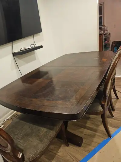 Dinning set with 6 chairs, View more