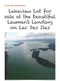 Lac Des Isles Lake Lot For Sale (Lauman’s Landing Subdivision)
