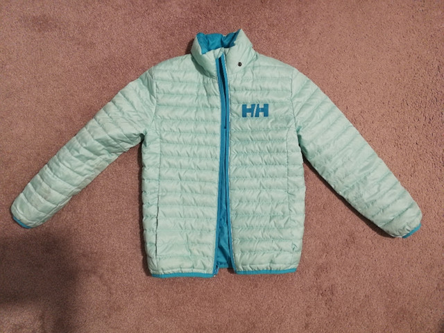 Helly Hansen Girls Reversible Jacket in Great Condition in Kids & Youth in Edmonton - Image 2