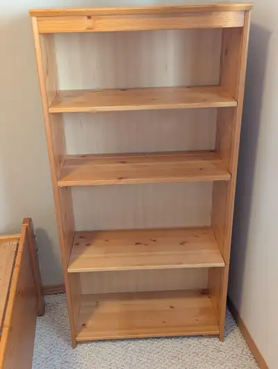 Pine Bookcase, View more