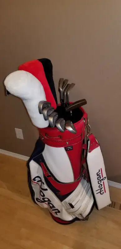 RARE HOGANS CUSTOM GOLF CLUBS & BAG, View more