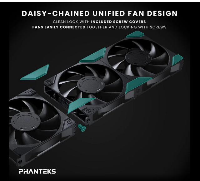 Phanteks M25-120 Gen2 Triple Pack in System Components in City of Toronto - Image 3