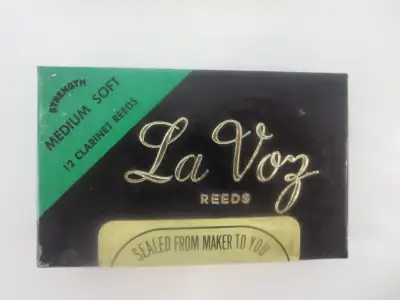  LaVoz Bb Clarinet Reeds – New Old Stock -  Sealed 12‑Packs, View more