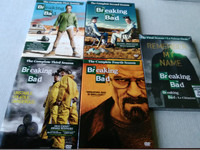 Breaking Bad 1-2-3-4-5 --- 1-4 new cond, 5 sealed
