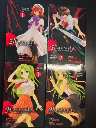 Hello! I'm selling multiple manga from several series. Pricing details below, will delete or cross o...