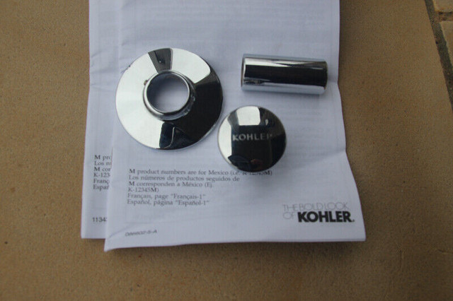 Kohler Triton Wall-Mount Valve Trim Kit – Part K-T7751-3-CP in Plumbing, Sinks, Toilets & Showers in Markham / York Region - Image 3