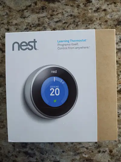 Nest Learning Thermostat 2nd Gen - Mint Open-Box Condition, View more