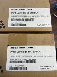 Ricoh print cartridge toner - 2 boxes