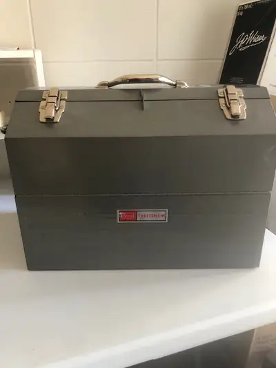 Sears Craftsman Metal tool box, View more