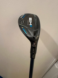 Taylormade Sim2 Rescue hybrid 3 4 stiff including headcovers