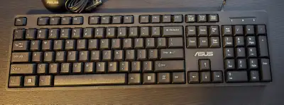 Brand new Asus Wired Keyboard and Mouse, View more