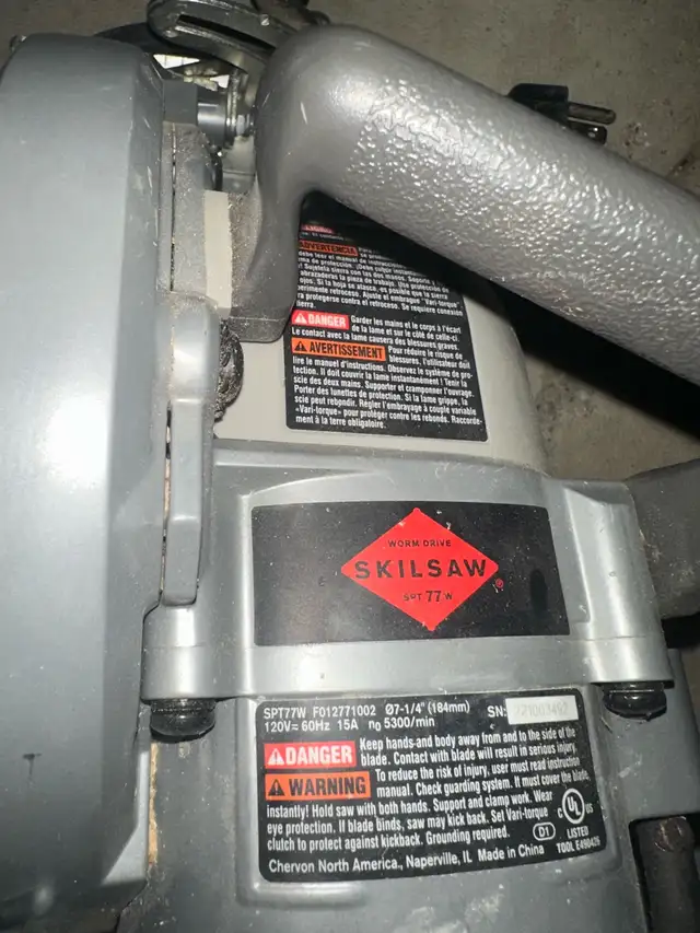 SkilSaw Circular Saw in Power Tools in Windsor Region - Image 6