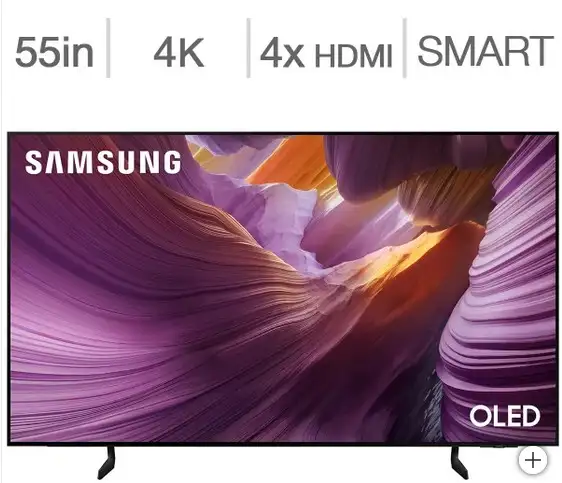 Télévision OLED 55'' QN55S84FAFXZC 4K UHD HDR Atmos TV Samsung in TVs in Laval / North Shore - Image 2