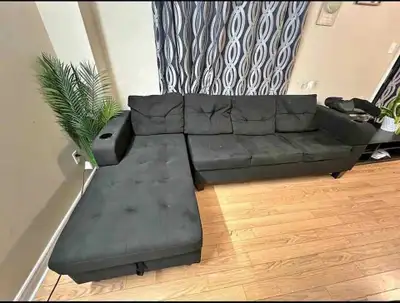SECTIONAL SOFA 4 Seater L Shaped Sectional Sofa Couch, View more