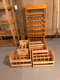 Wine or beer Crates and rack