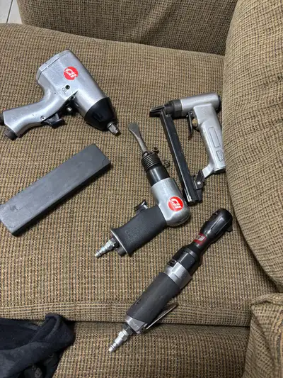 CH Air Tools Set - Impact Wrench, Nail Gun, and More!, View more