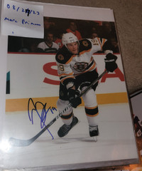 Tyler Seguin signed 8x10 pictures HOCKEY Bruins Stars