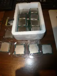 CPU's Lots of them