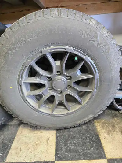Don't get stuck waiting for the winter rush for winter tires. Grab this Set of 4 . Bridgestone Blizz...