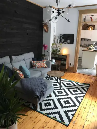 2 chambres  dans appartement au centre ville de Montréal