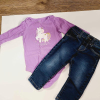 Unicorn outfit size 18-24 months 