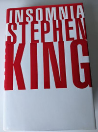 INSOMNIA -STEPHEN KING HARDCOVER BOOK as MINT as NEW