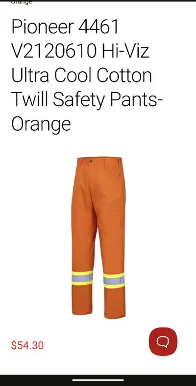 Brand New PPE Hi Vis Safety Pants size 34x30 and 36x30, View more