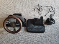 Act Labs Steering Wheel with Pedals and Shifter