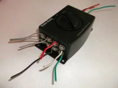 Connects your stereo unit to 2 separate sets of stereo speakers in different rooms of your house. Pl...