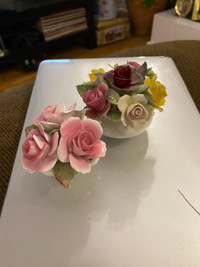 Hand crafted Royal Stratford porcelain flowers