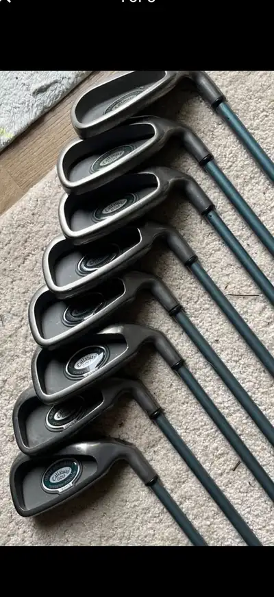 Ladies RH Calloway Tungsten Titanium Irons, View more
