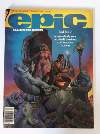 Epic Illustrated #2, 4, 5, 6 - Marvel