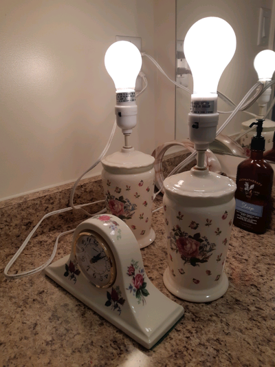 Lamp set, bathroom set, japan england tea sets, cookie jar set, View more